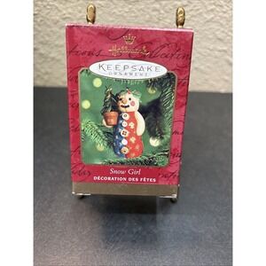 Hallmark Keepsake Ornament~Snow Girl~2000‎